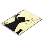 月の中で魔法を夢見る ノートブック (左側)