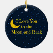 『月の中の男』 セラミックオーナメント (裏面)