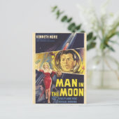 月の中の男 ポストカード (スタンド正面)