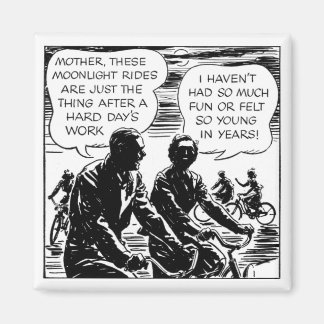 月の乗り物 マグネット