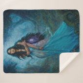 月の乙女 シェルパブランケット (正面(横))