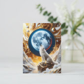 月の交響曲:ウルフセレナーデ ポストカード (スタンド正面)