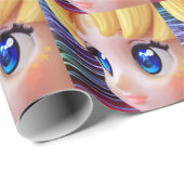 月の人形 ラッピングペーパー (ロールコーナー)