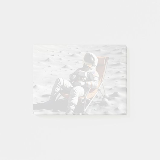 月の人 ポストイット (正面)