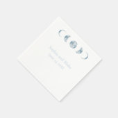 月の位相を極小に結婚する スタンダードカクテルナプキン (角)