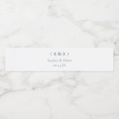 月の位相を極小に結婚する ペットボトルラベル (シングルラベル)