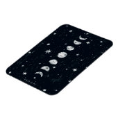 月の位相フレキシブルフォトマグネット マグネット (左側)