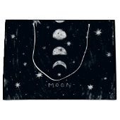 月の位相抱き枕 ラージペーパーバッグ (正面)