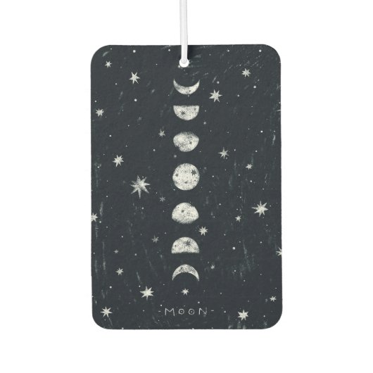 月の位相 カーエアーフレッシュナー (正面)