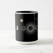 月の位相 マグカップ (中央)