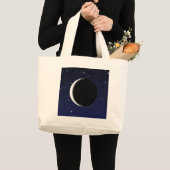 月の位相 ラージトートバッグ (正面(商品))