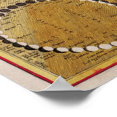 月の位相「天星図」より ポスター (角)