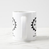 月の余分な大きなコーヒーマグギフトの従業員 ジャンボコーヒーマグカップ (裏面)