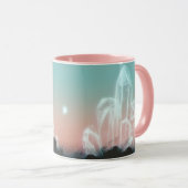 月の信号器のマグ マグカップ (正面右)