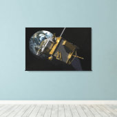 月の偵察オルビのアーティストコンセプト2 キャンバスプリント (インサイチュ (ウッドフロア))