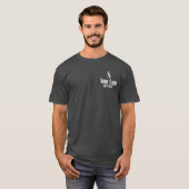 月の優秀社員 バックプリント ポケットロゴ Tシャツ (正面フル)