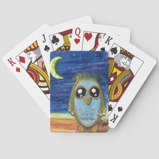 月の光で生きる トランプ (裏面)