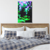 月の光によって道が明らかになる キャンバスプリント (インサイチュ (寝室))