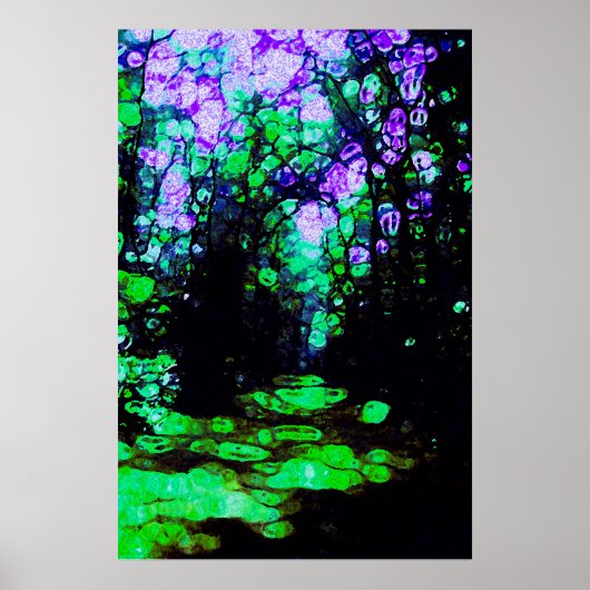 月の光によって道が明らかになる ポスター (正面)