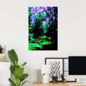 月の光によって道が明らかになる ポスター (ホームオフィス)