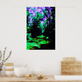 月の光によって道が明らかになる ポスター (キッチン)