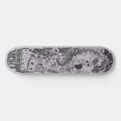 月の光に宿る酸性の夢 スケートボード (横)