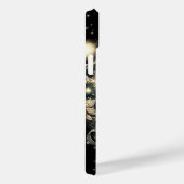 月の光の下で水晶を持つ手 Case-Mate iPhoneケース (裏面 / 右)