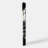 月の光の下で水晶を持つ手 Case-Mate iPhoneケース (裏面 / 左)