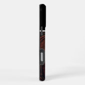 月の光の下に彫られたドラゴン iPhoneケース (右側面)