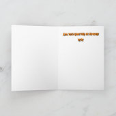 月の光の中で飲む邪悪なハロウィンティキ カード (内部)