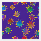 月の光の中の星に願い 壁紙 (正面)