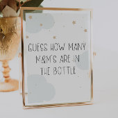 月の光る星の上でキャンディーの数を推測 ポスター