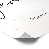 月の光る星の上で印を押す ポスター (角)