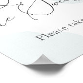 月の光る星の上のベビーは甘いトリート ポスター (角)