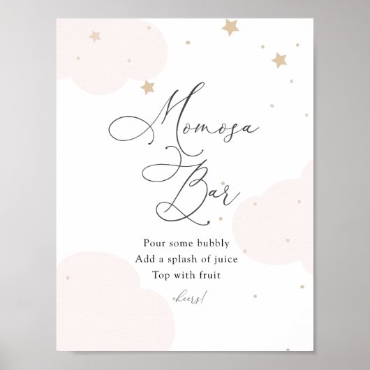 月の光る星モモザのサインを越えて ポスター (正面)