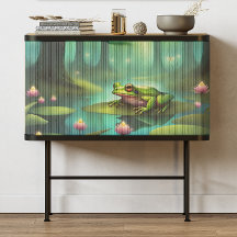 月の光を浴びた童話のカエルの切り離