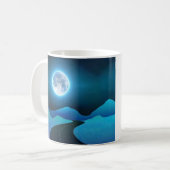 月の光 コーヒーマグカップ (正面左)