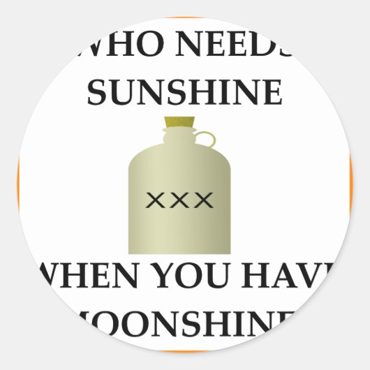 月の光 ラウンドシール (正面)