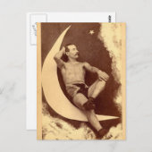 月の入れ墨をした男 ポストカード (正面/裏面)