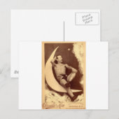 月の入れ墨をした男 ポストカード (正面/裏面)