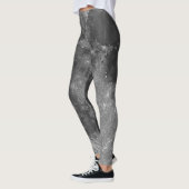 月の全面 レギンス (左)