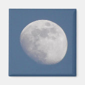 月の写真の月のフェーズ マグネット (正面)