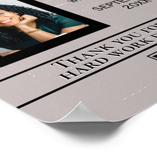 月の写真の表示従業員またはダウンロード ポスター (角)