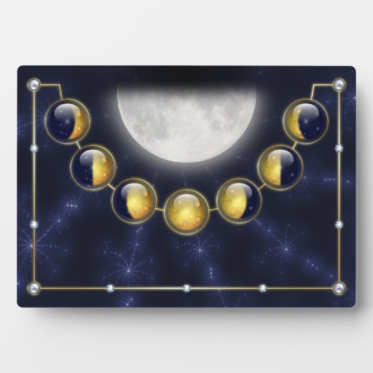 月の写真プラークの月 フォトプラーク (正面)