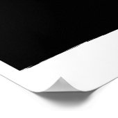 月の写真表示の複数従業員 ポスター (角)