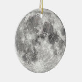 月の写真 セラミックオーナメント (右)