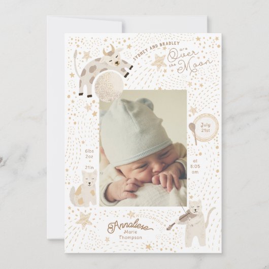 月の出お洒落月発表 招待状 (正面)