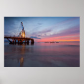 月の出と日の入り ポスター (正面)