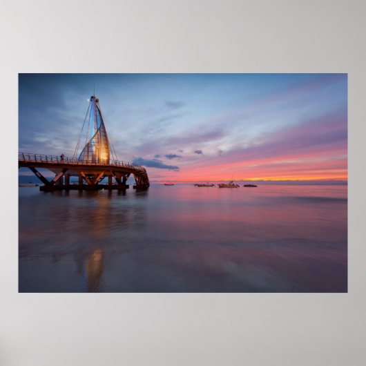 月の出と日の入り ポスター (正面)