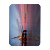 月の出と日の入り マグネット (縦)